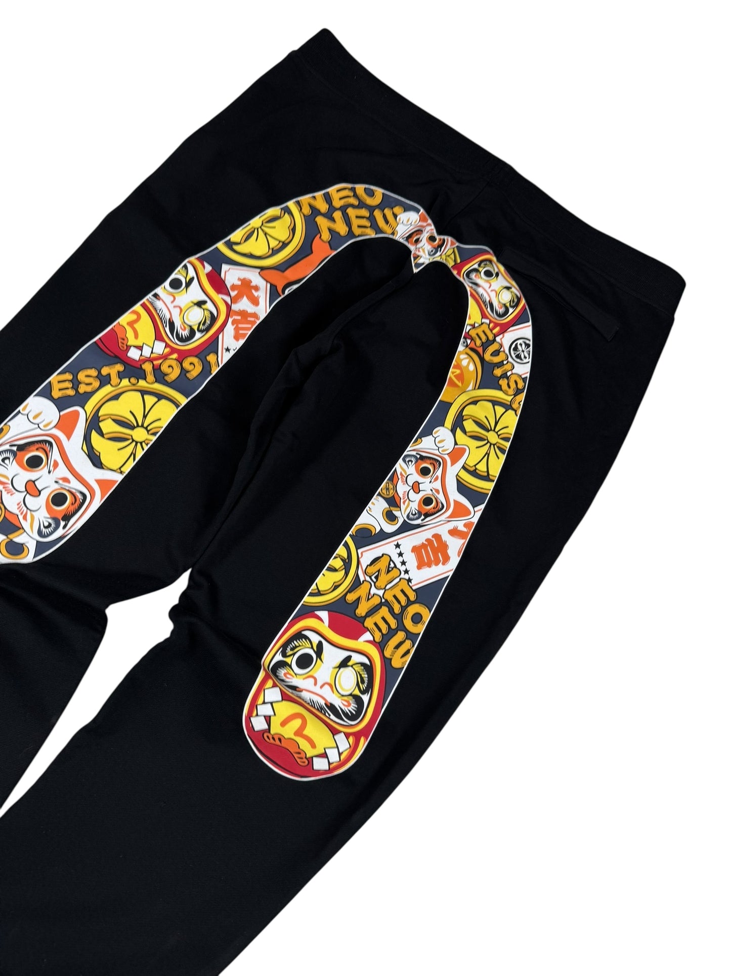 Evisu Joggers Black (XL)