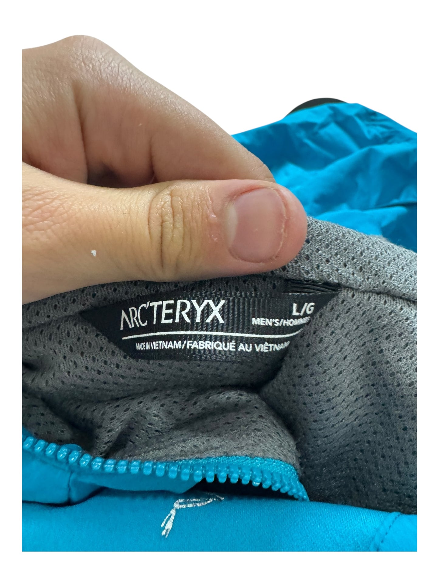 Arcteryx Windbreaker Blue (L)
