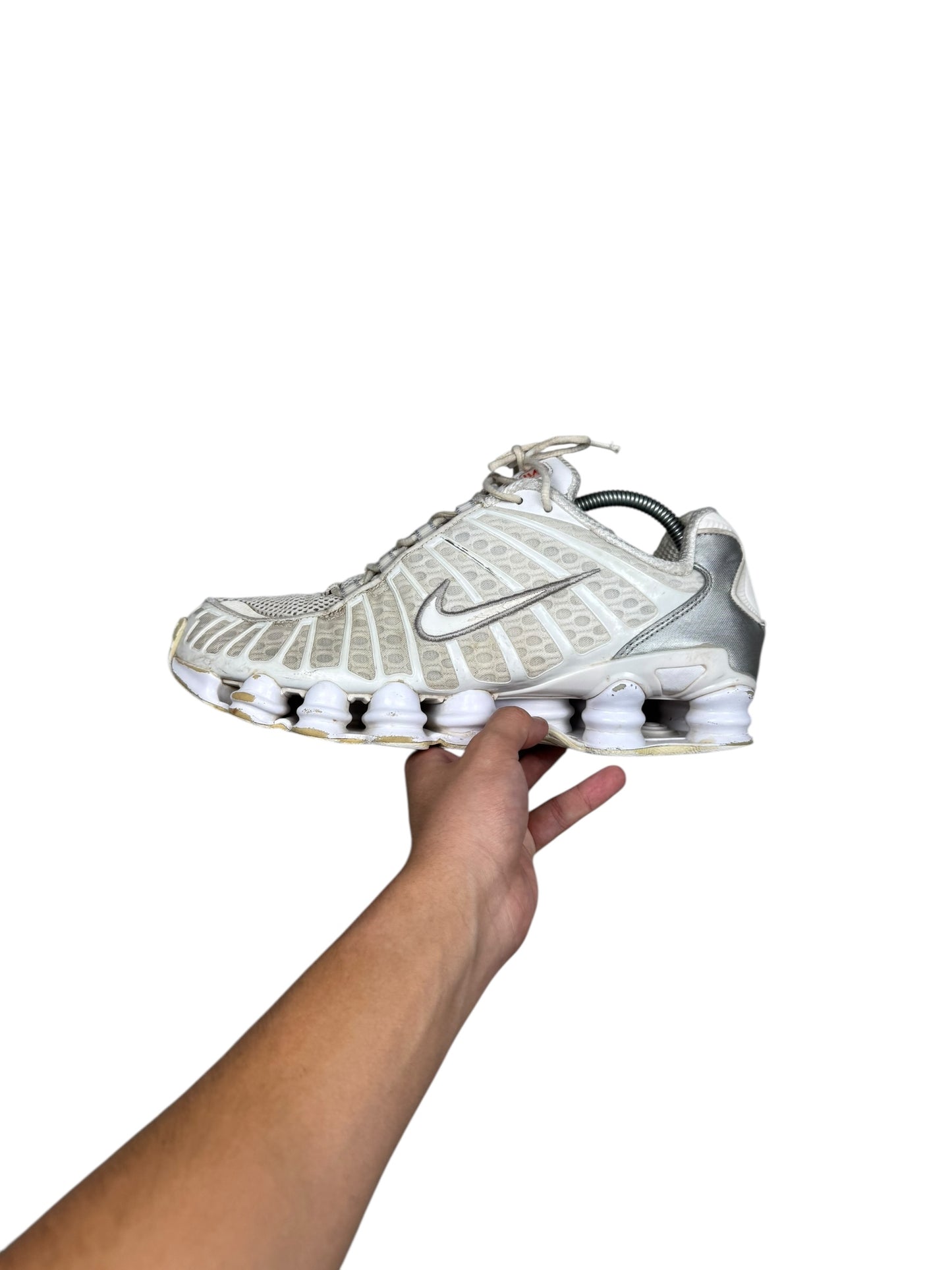 Nike Shox TL Triple White (43)