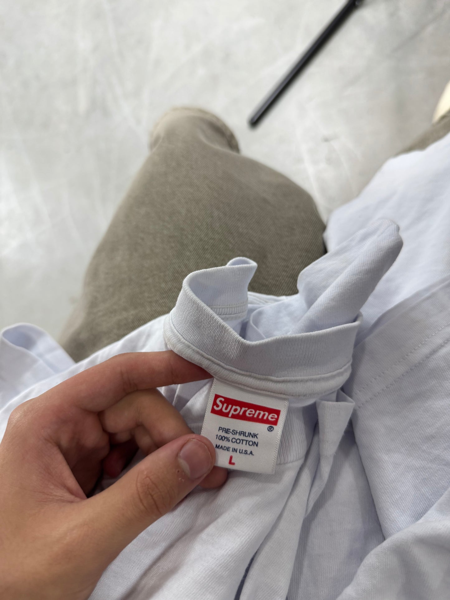 Supreme Tee/T-Shirt Brooklyn Box Logo (L)
