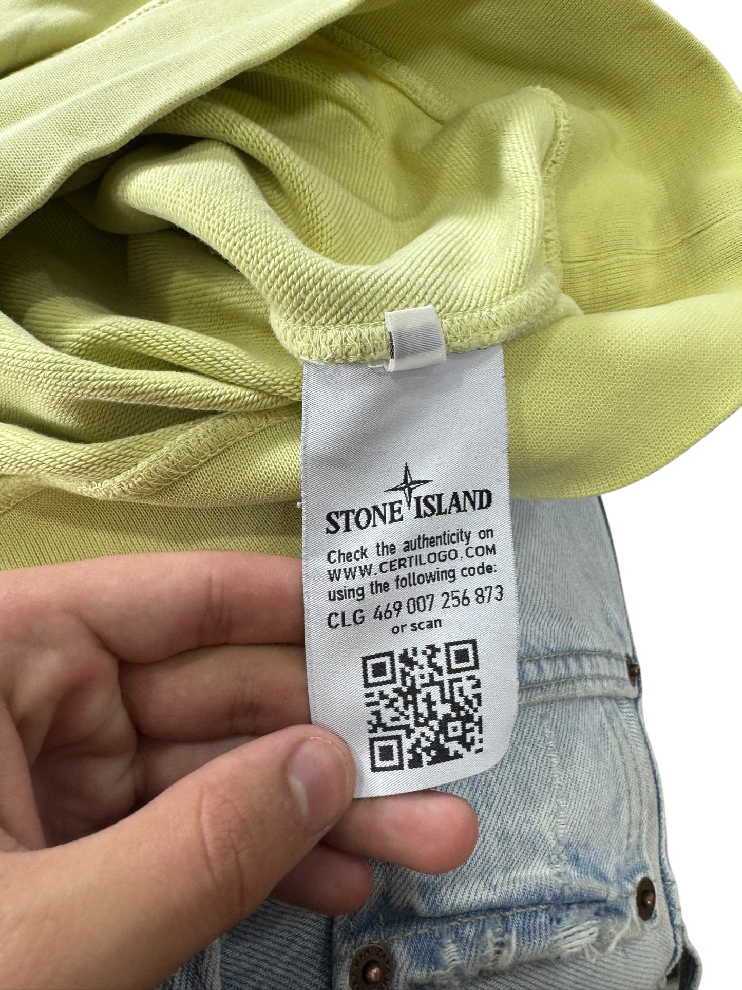 Stone Island Crewneck Yellow (M)