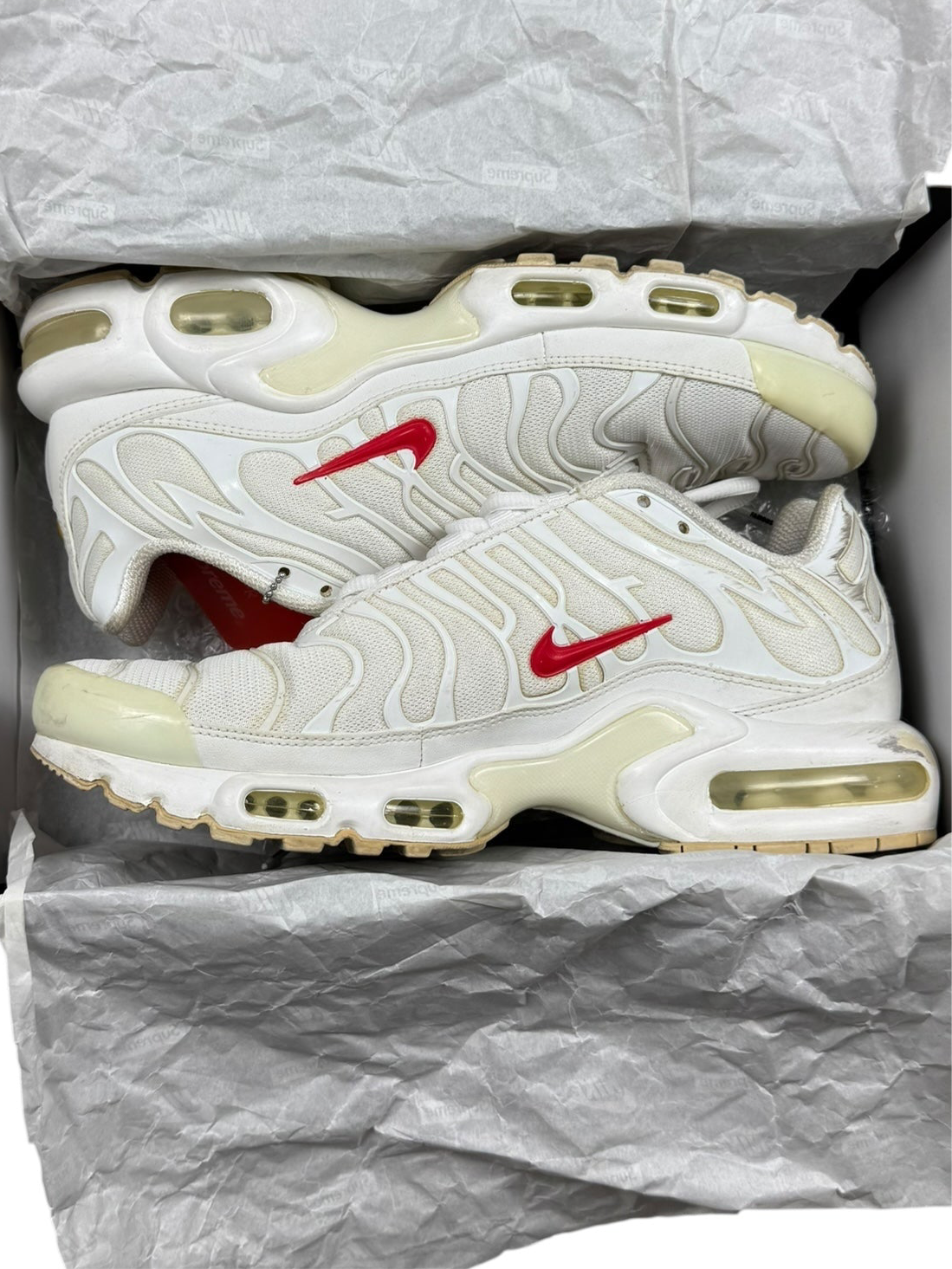 Nike Air Max Tn x Supreme White (42)