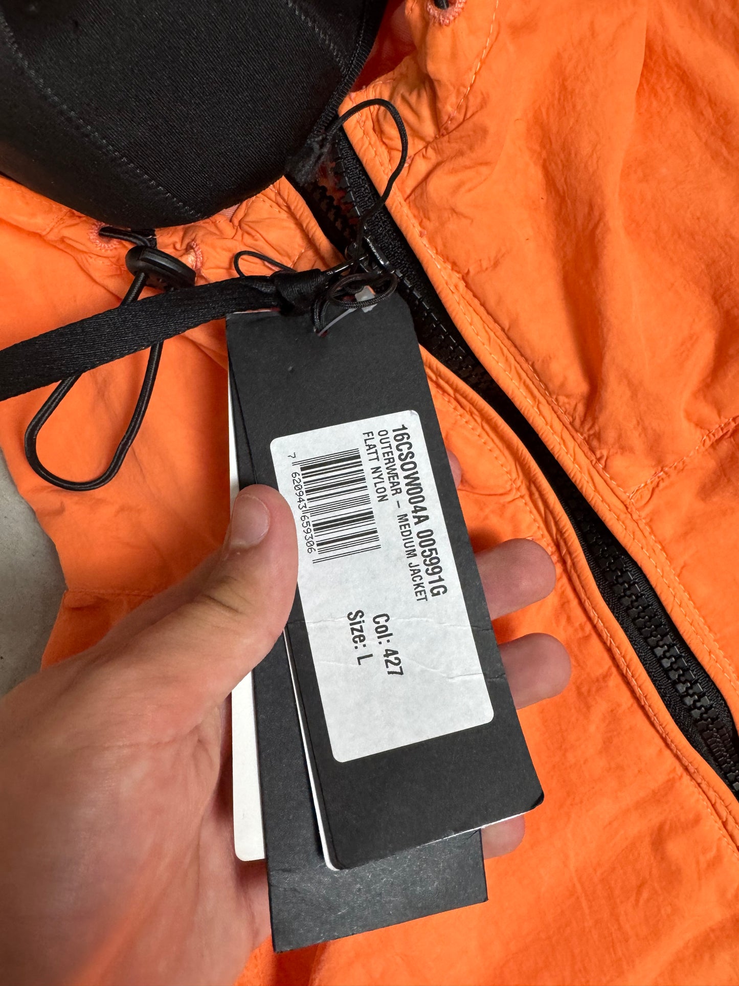 Palace x C.P. Company Jacket Tangerine Men’s Fall/Winter 2023 (L)