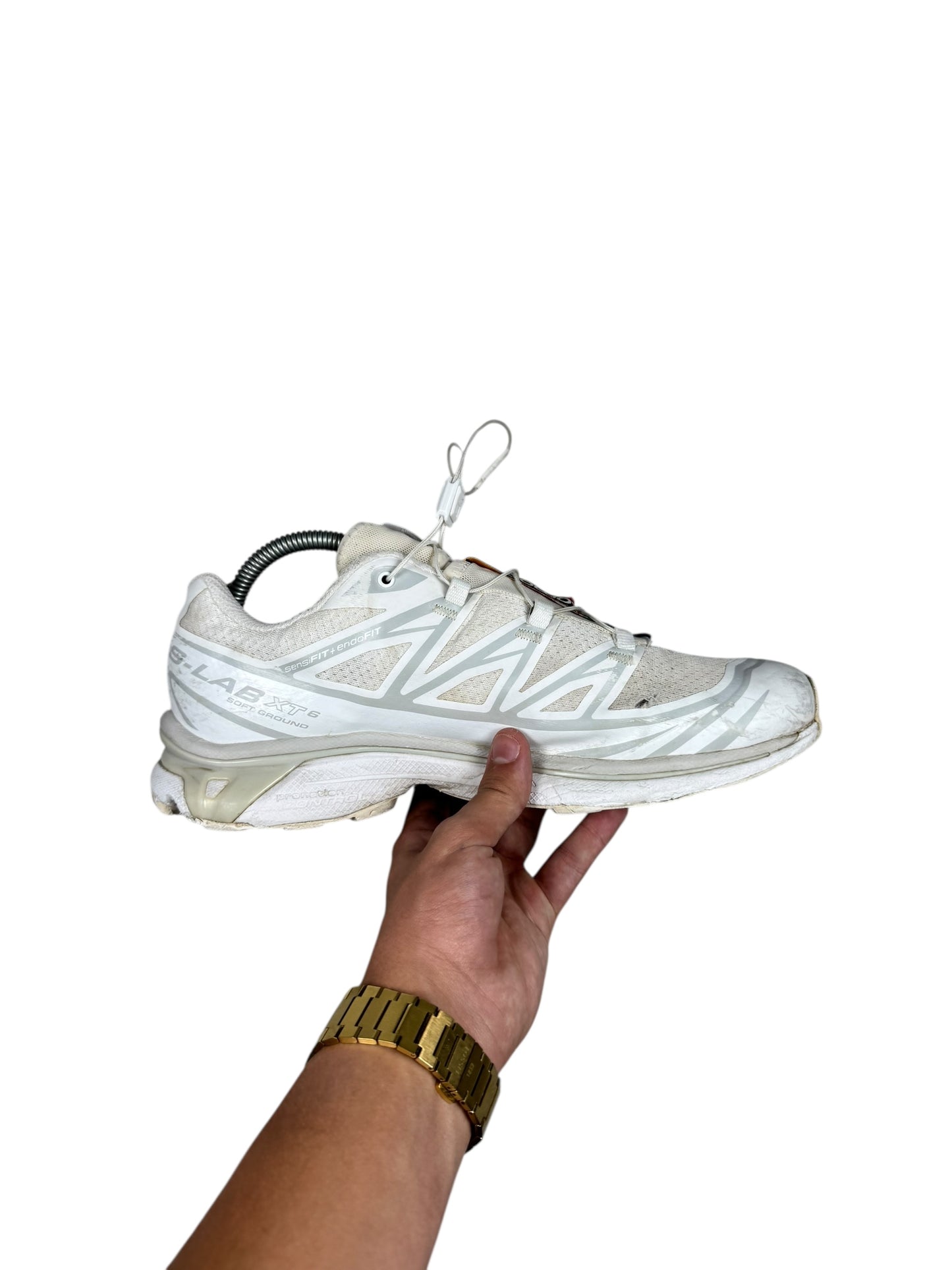 Salomon Xt-6 Triple White (41 1/3)