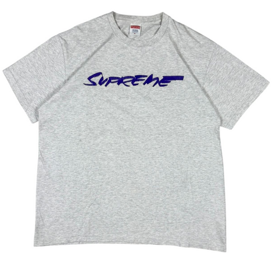 Supreme Futura Logo Tee Ash Grey (M)