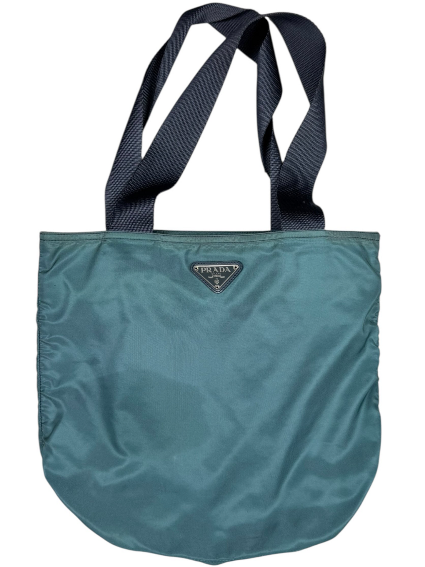 Prada Tote Bag Blue
