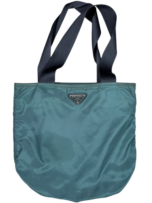 Prada Tote Bag Blue