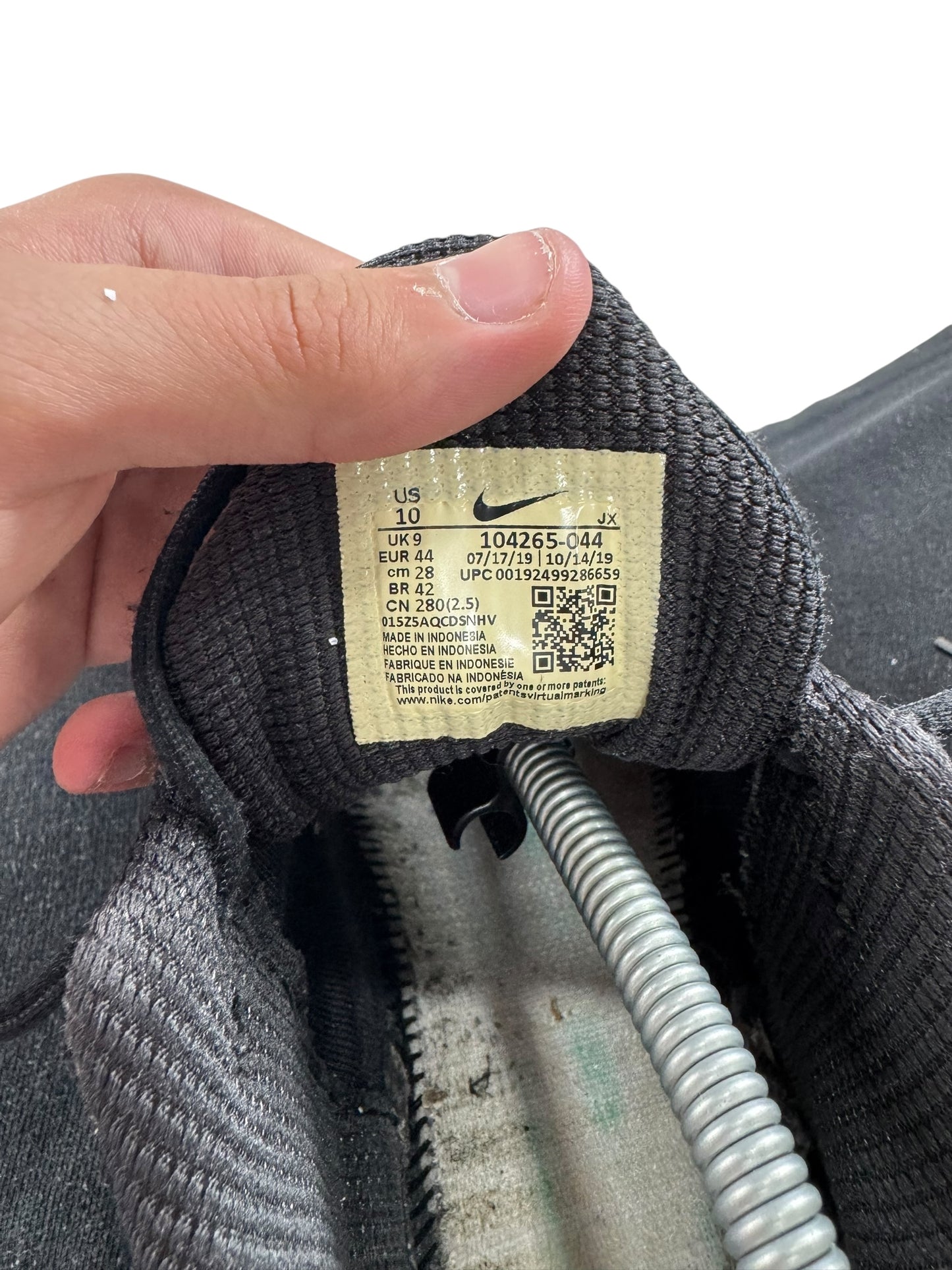 Nike Shox R4 Triple Black (44)
