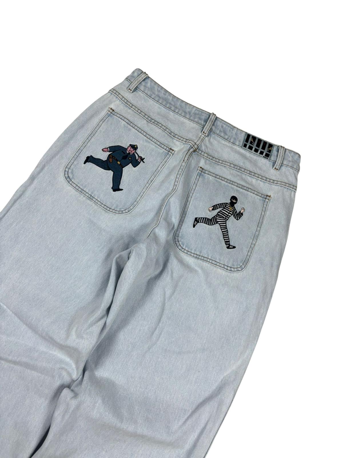Poser Pants Light blue (M)