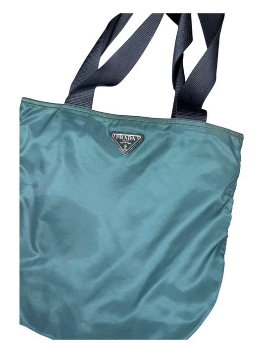 Prada Tote Bag Blue