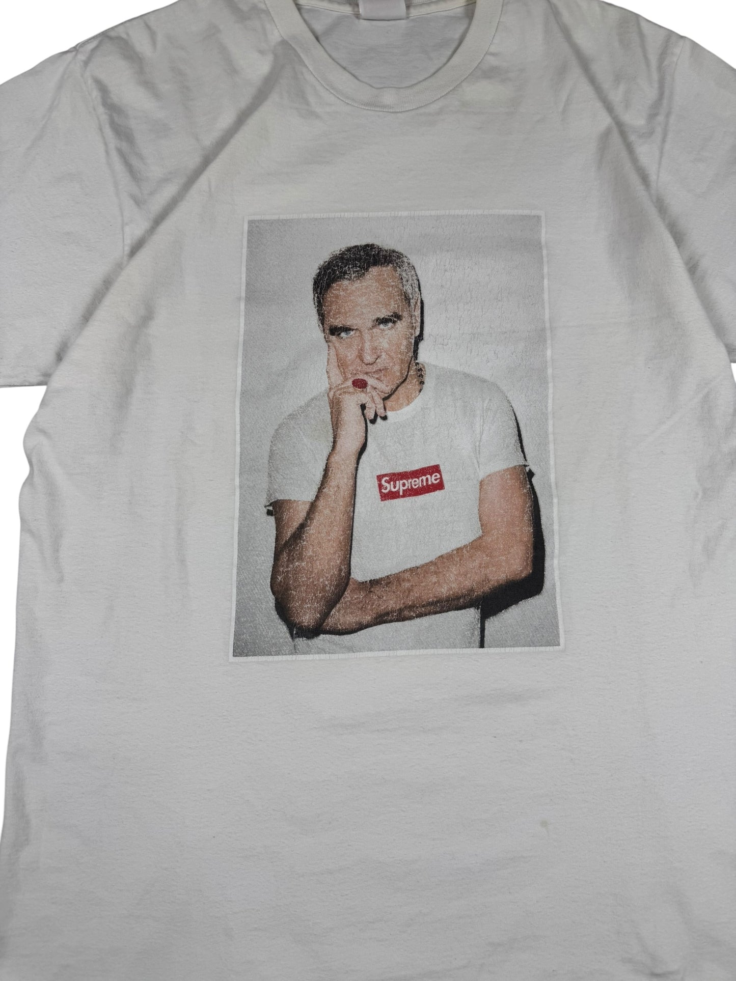 Supreme Tee/T-Shirt Morrissey White (L)