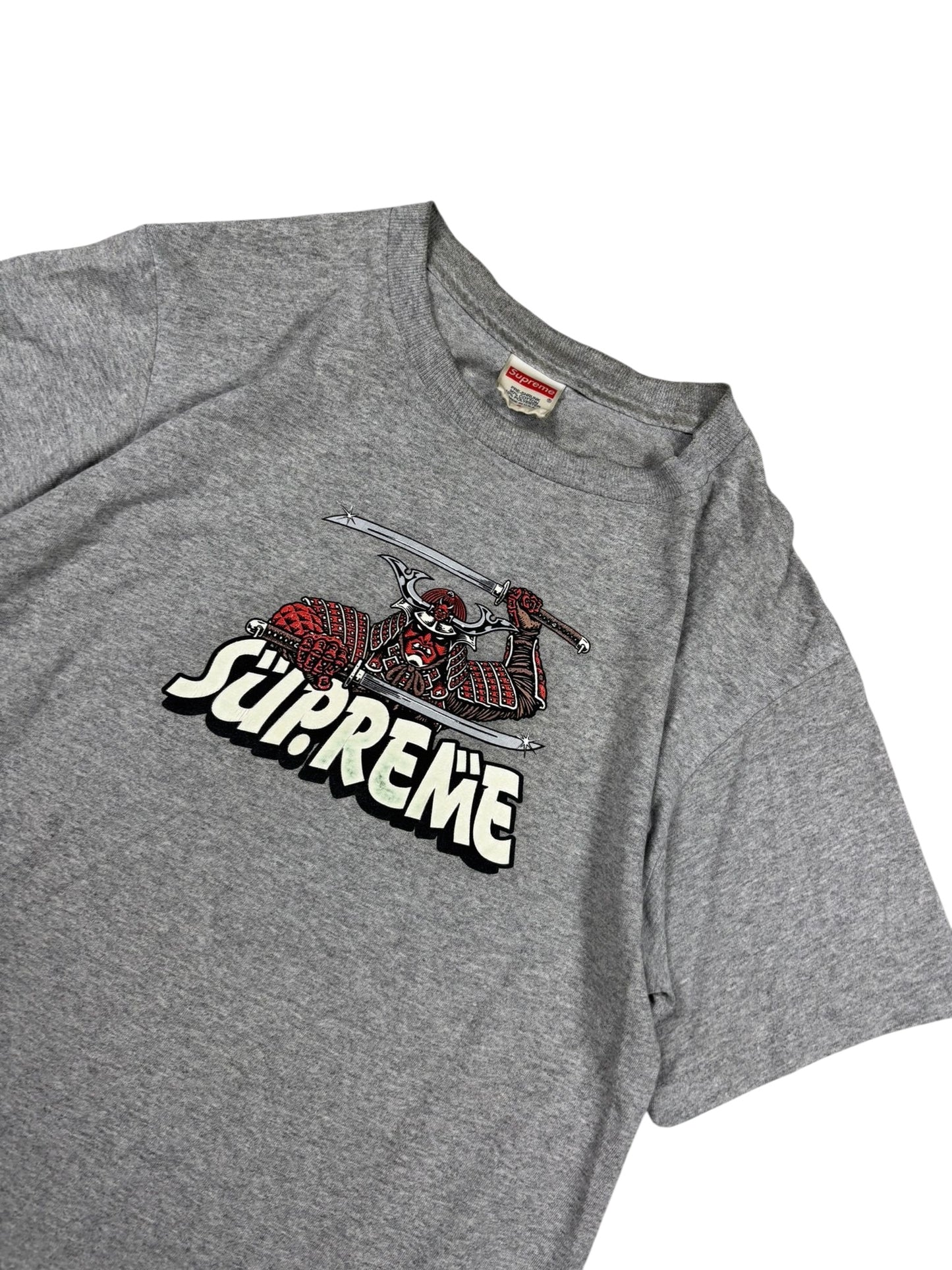 Supreme Tee Grey and Red (S)