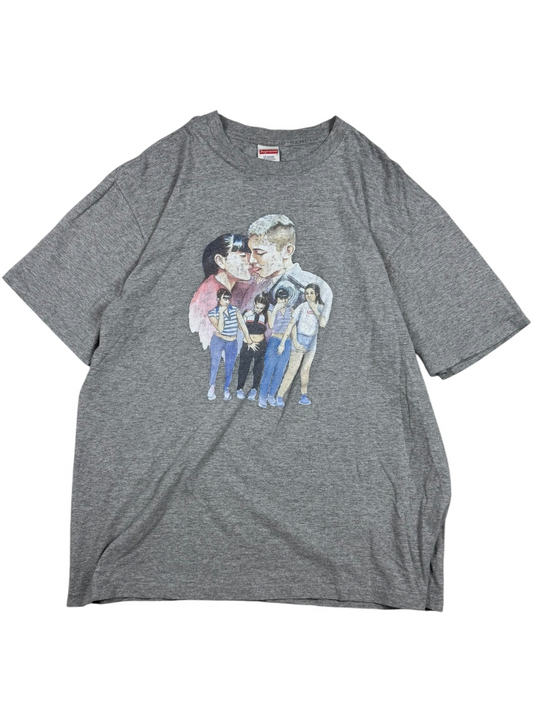 Supreme T-Shirt/Tee Kiss Grey (L)