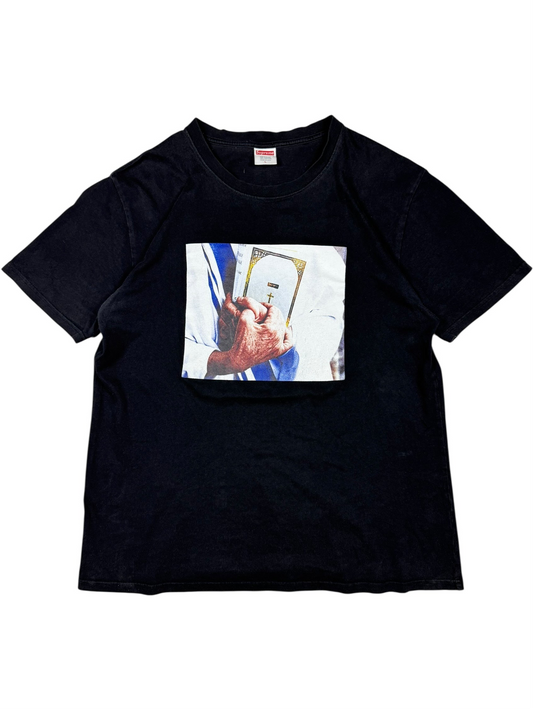 Supreme T-Shirt/Tee Bible Black (L)