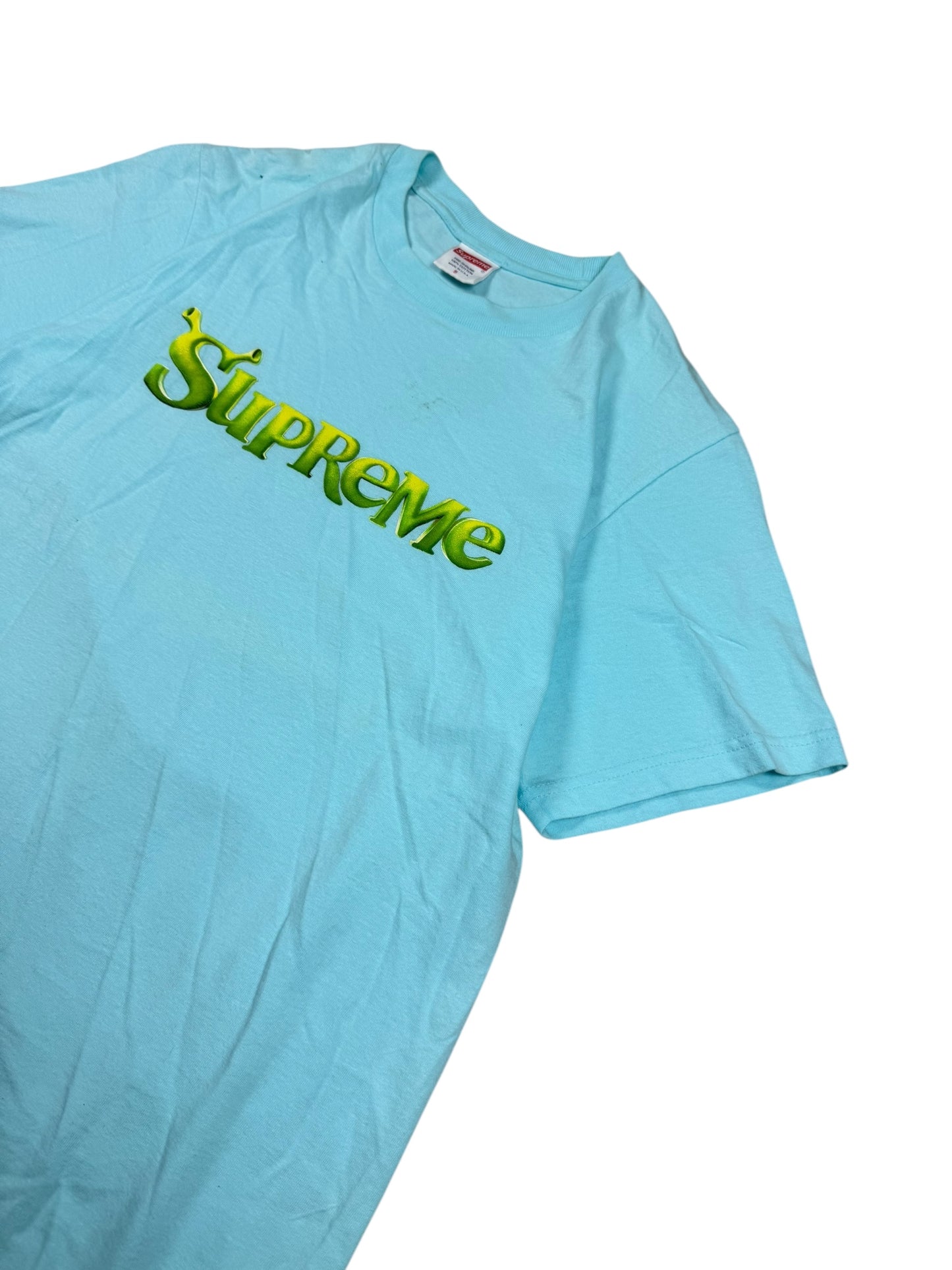 Supreme Tee Shrek Blue and Green (S)