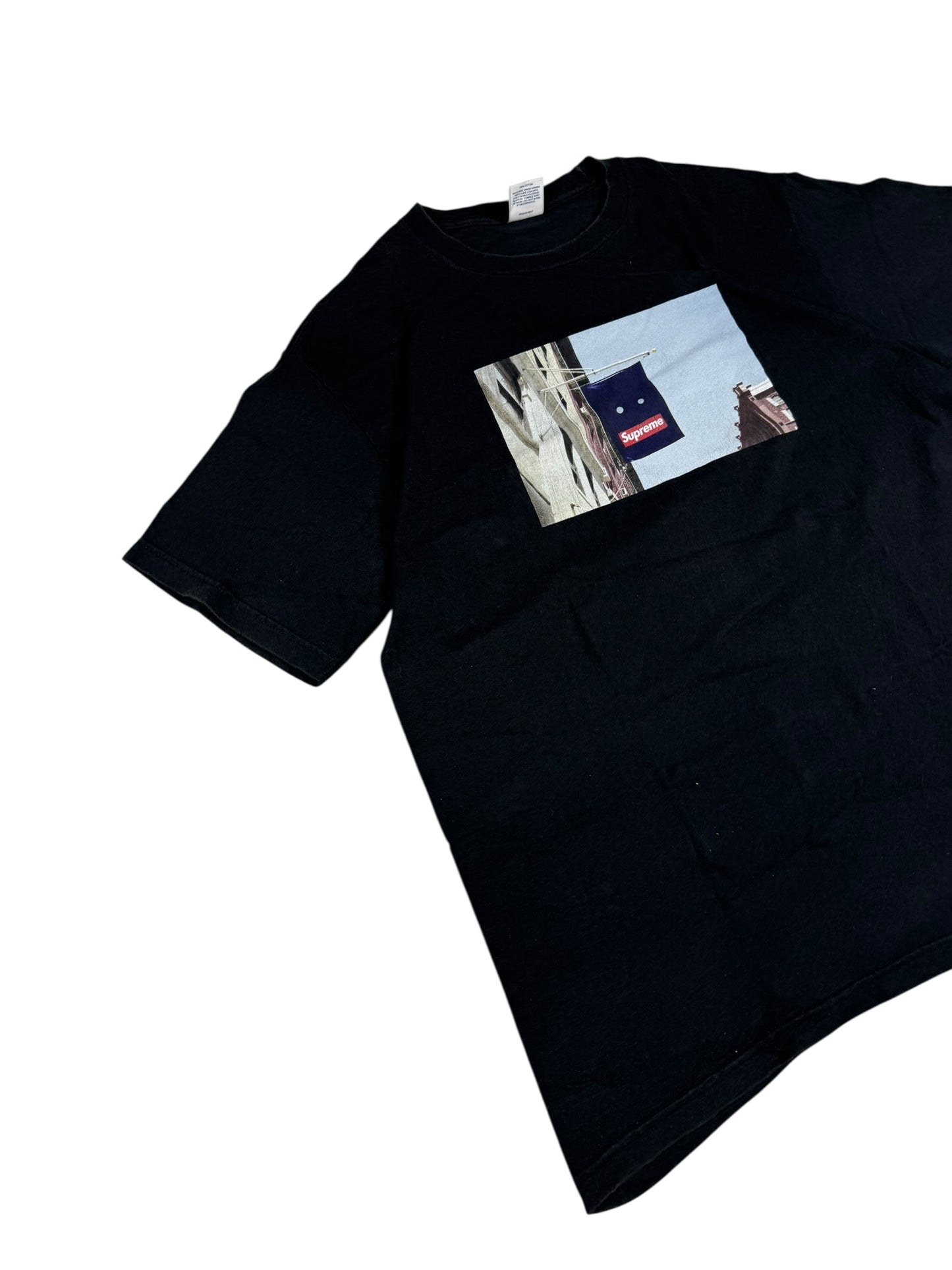 Supreme Tee/T-Shirt FW19 Banner Black (M)
