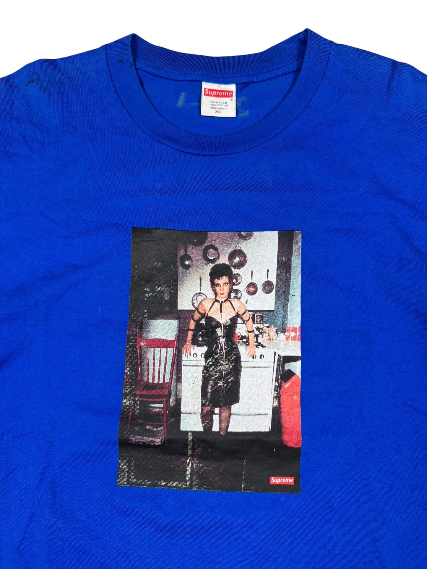 Supreme T-Shirt/Tee Nan Goldin Nan Blue (XL)