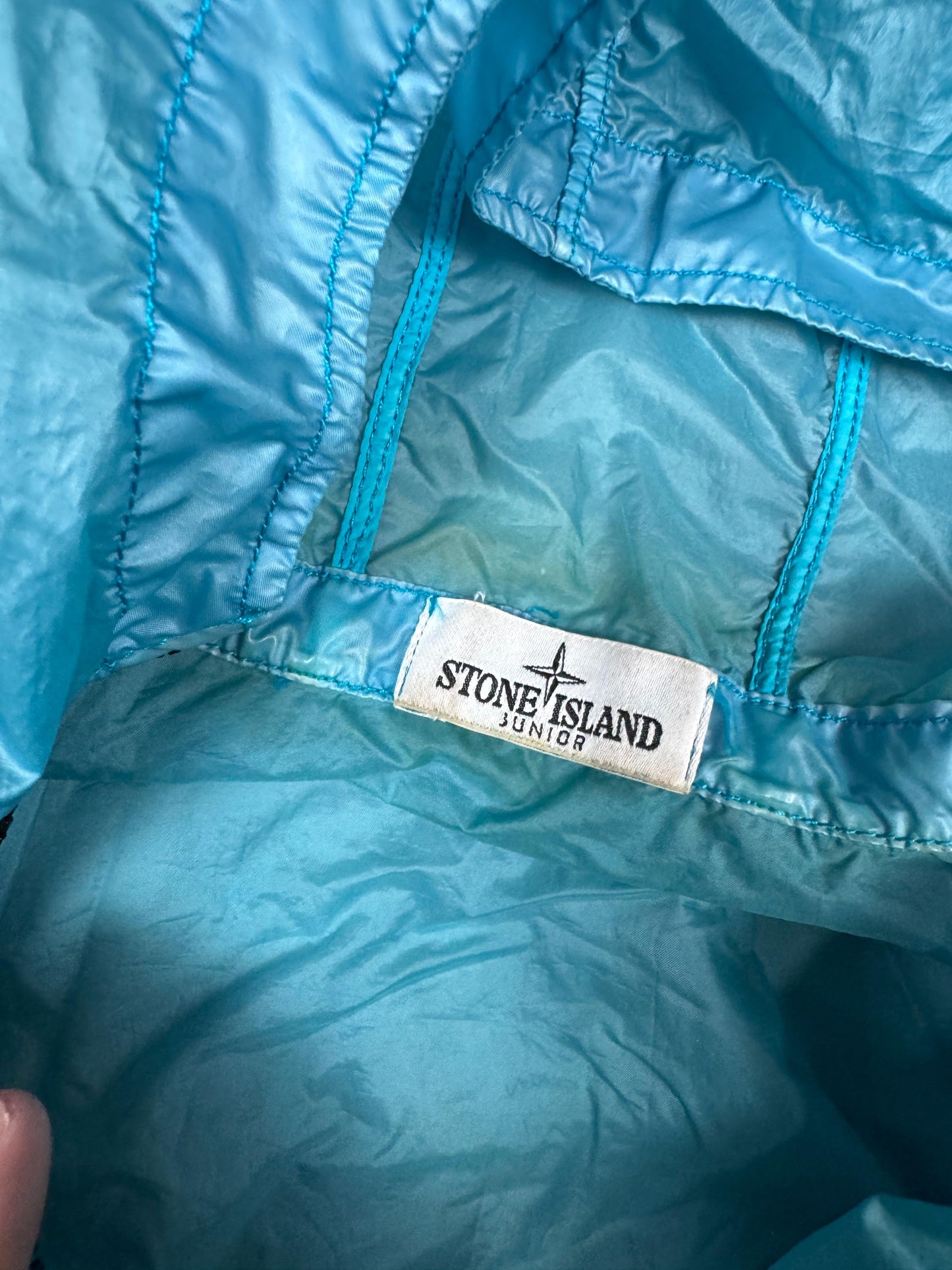 Stone Island Blue Windbreaker (S)