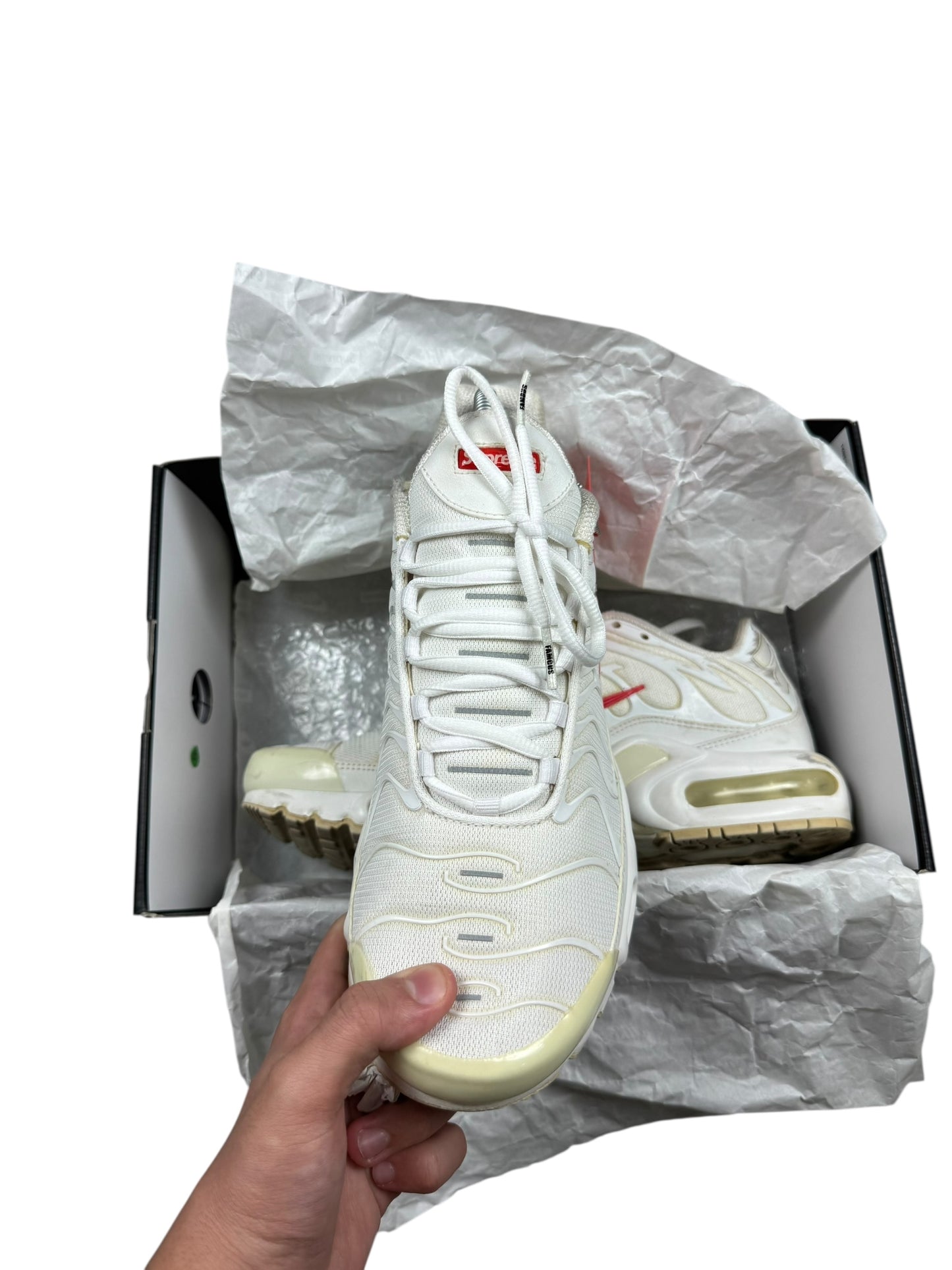 Nike Air Max Tn x Supreme White (42)