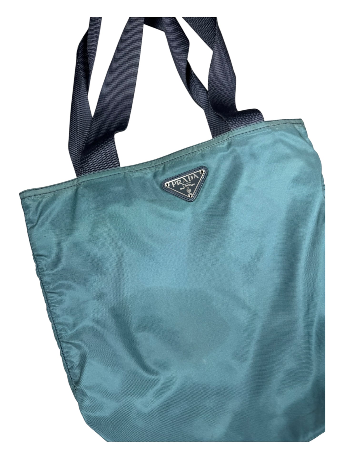 Prada Tote Bag Blue