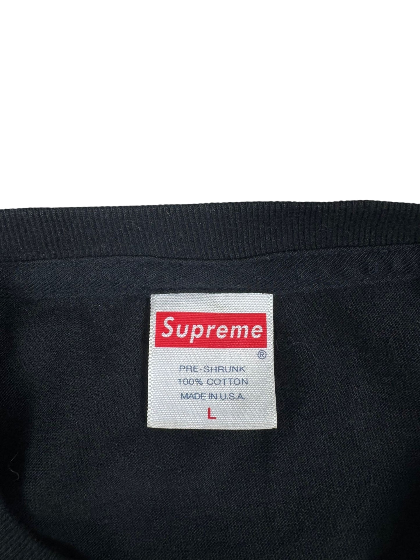 Supreme x Swarovski Box Logo Tee Black (L)