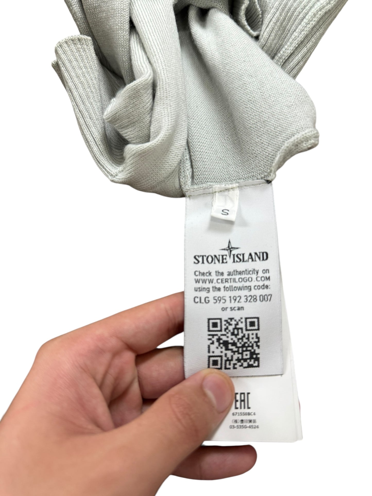 Stone Island Malha Grey (S)
