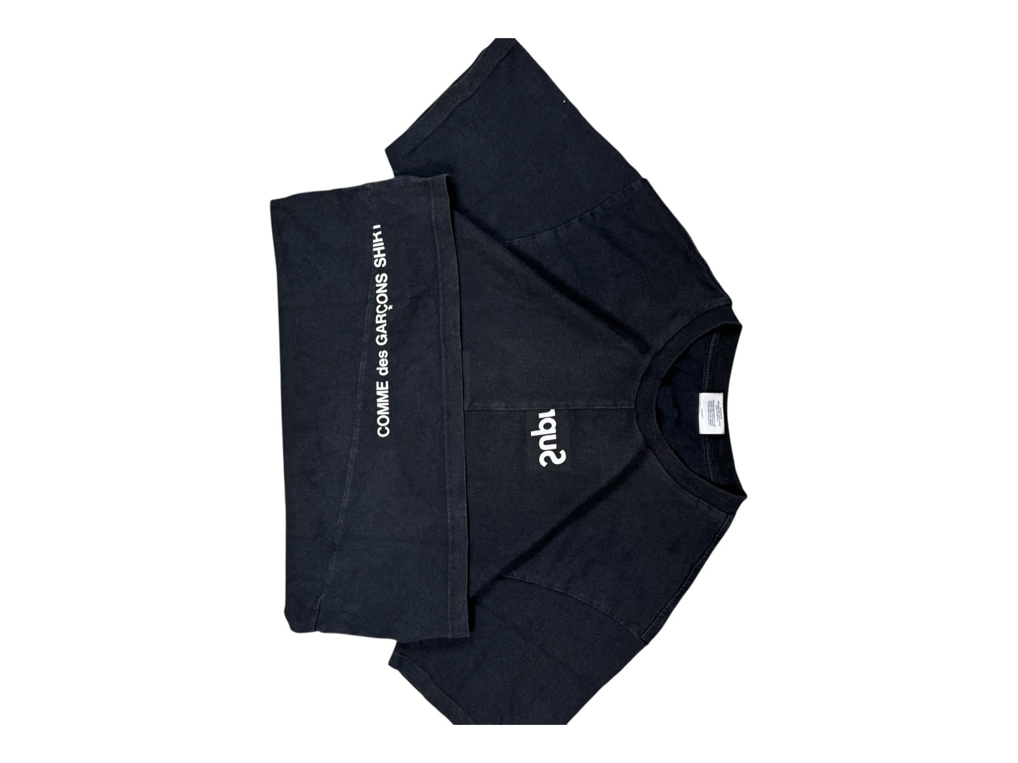 Supreme x Comme Des Garçons Split Box Logo Black (M)