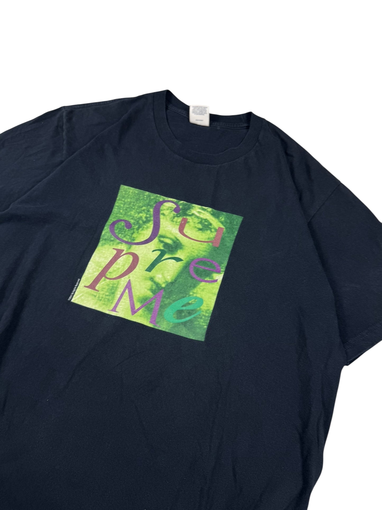 Supreme T-Shirt/Tee Venus Black and Green (L)