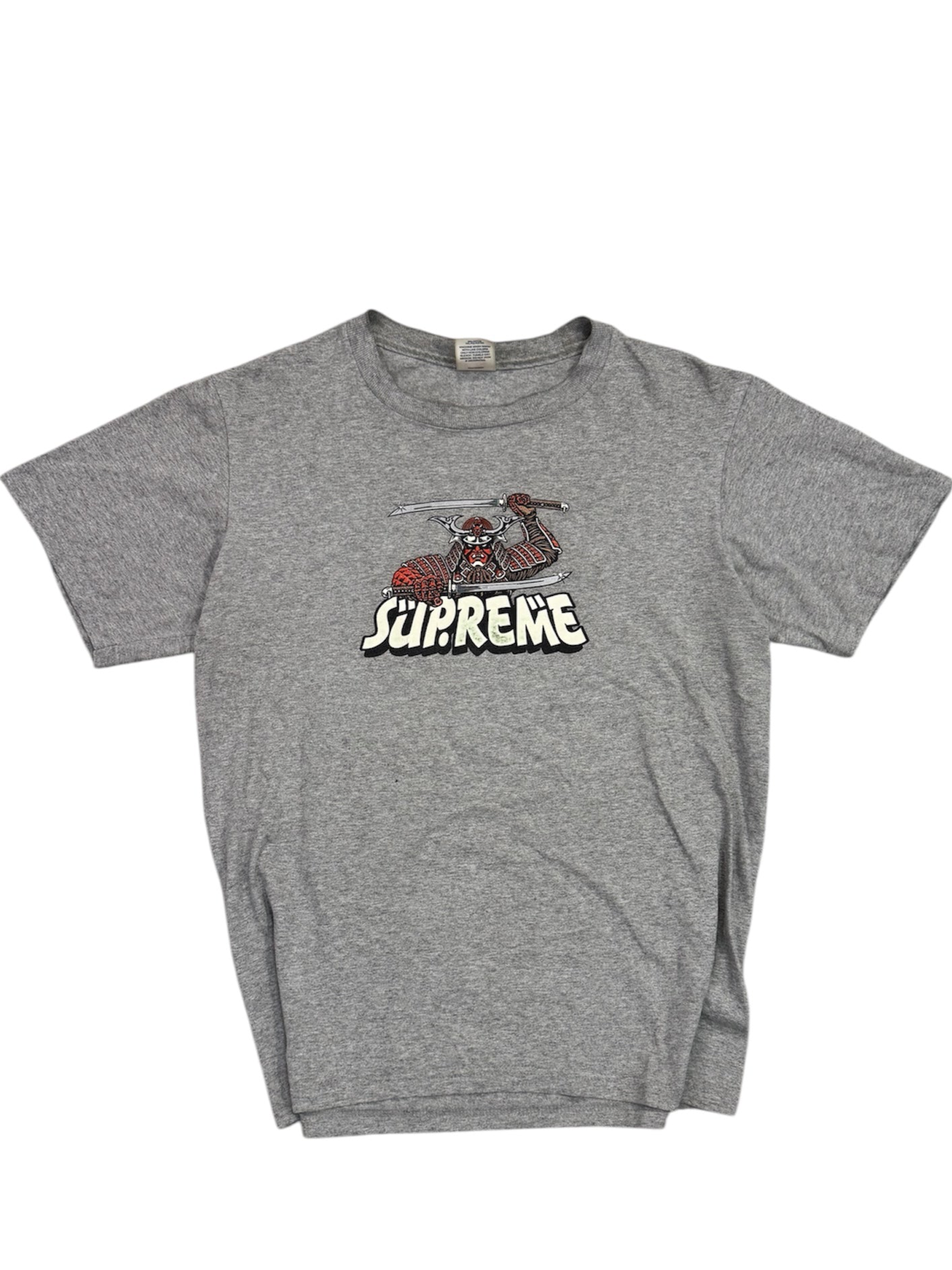Supreme Tee Grey and Red (S)
