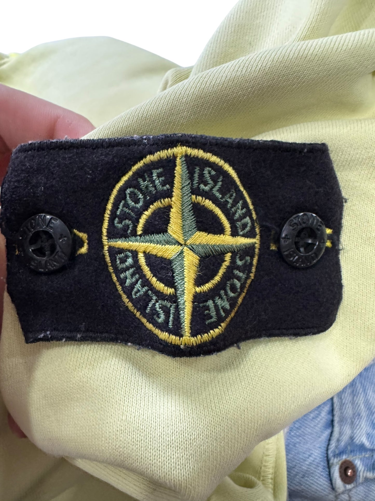 Stone Island Crewneck Yellow (M)