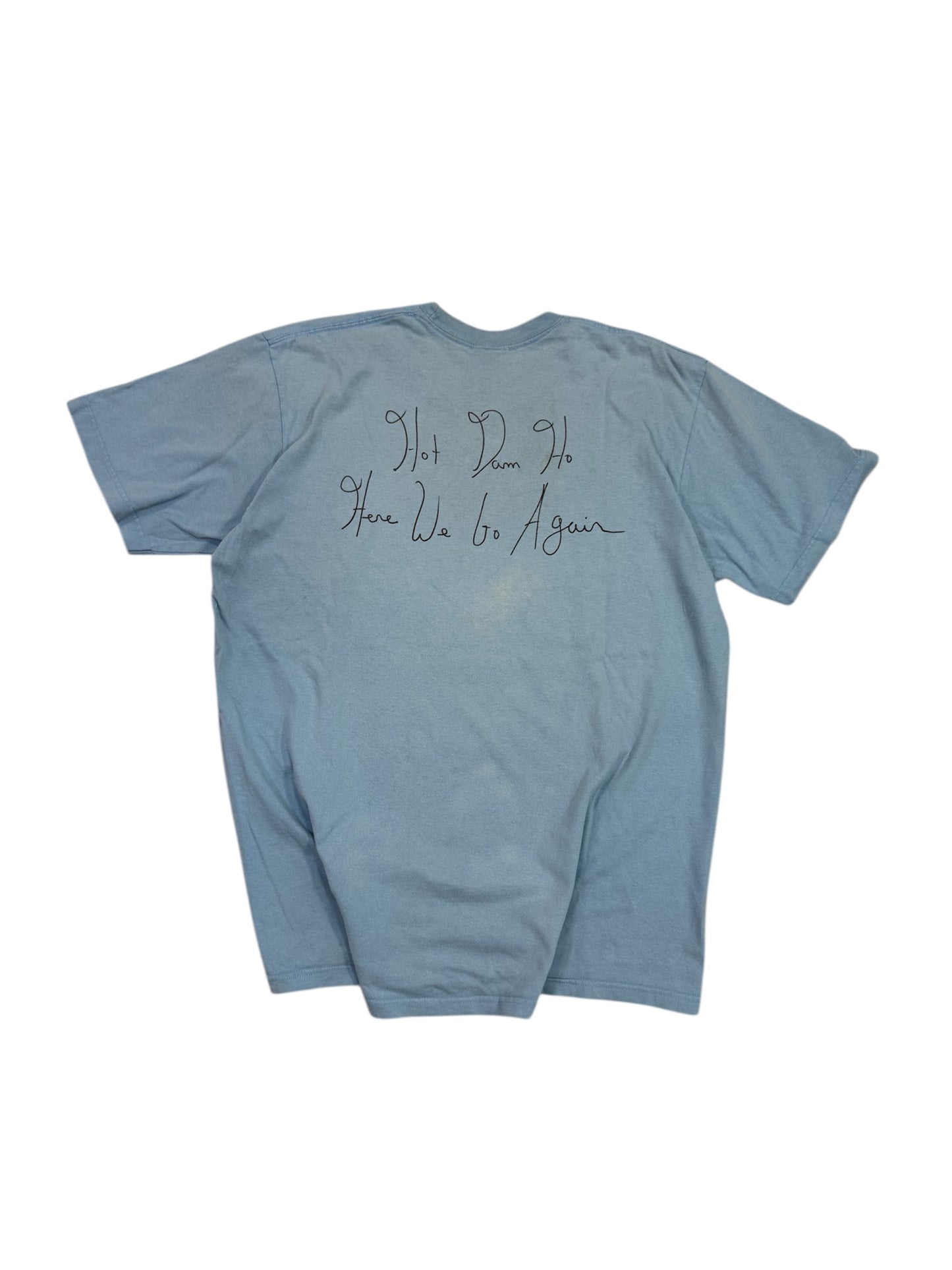 Supreme Tee Blue and Black (L)