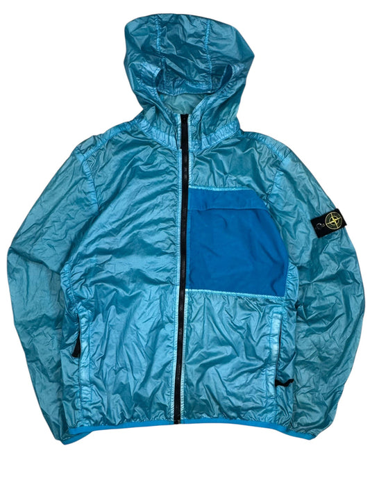 Stone Island Blue Windbreaker (S)