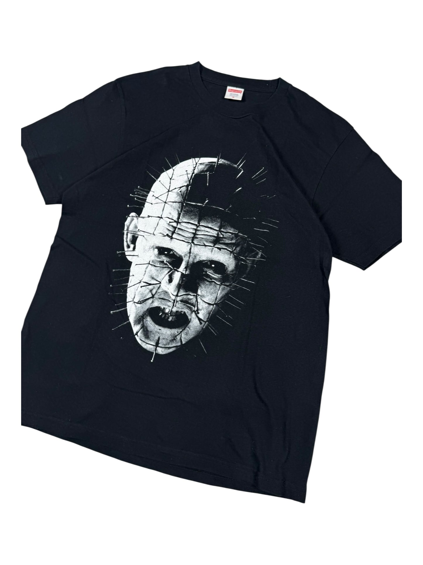 Supreme Hellraiser Pinhed Black Tee/T-Shirt (M)