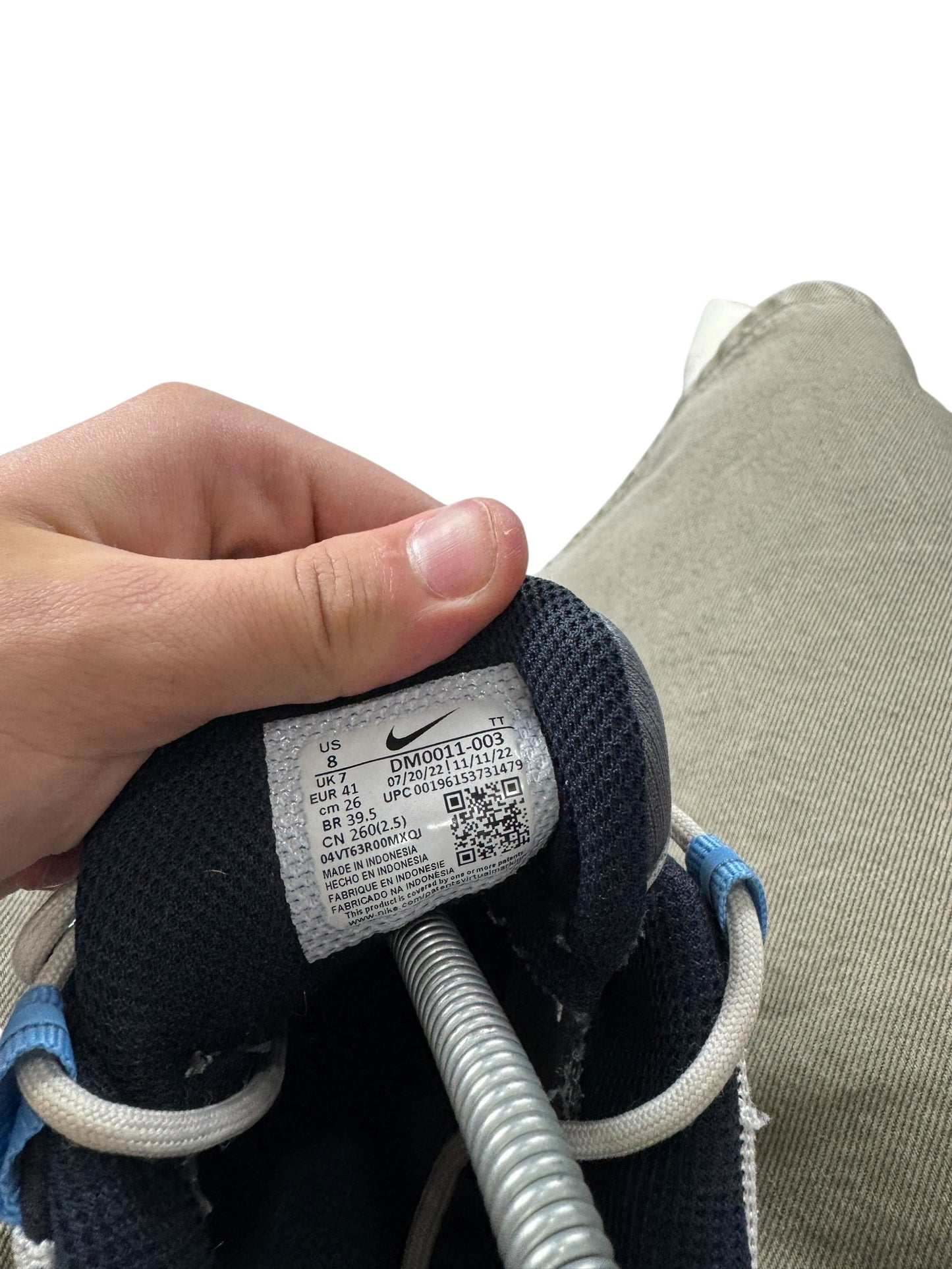 Nike Air Max Blue and Grey (41)