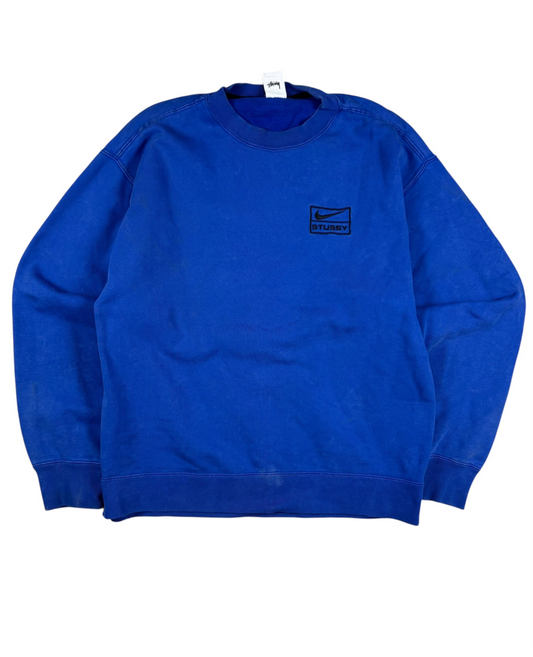Nike x Stussy Crewneck Blue (S)