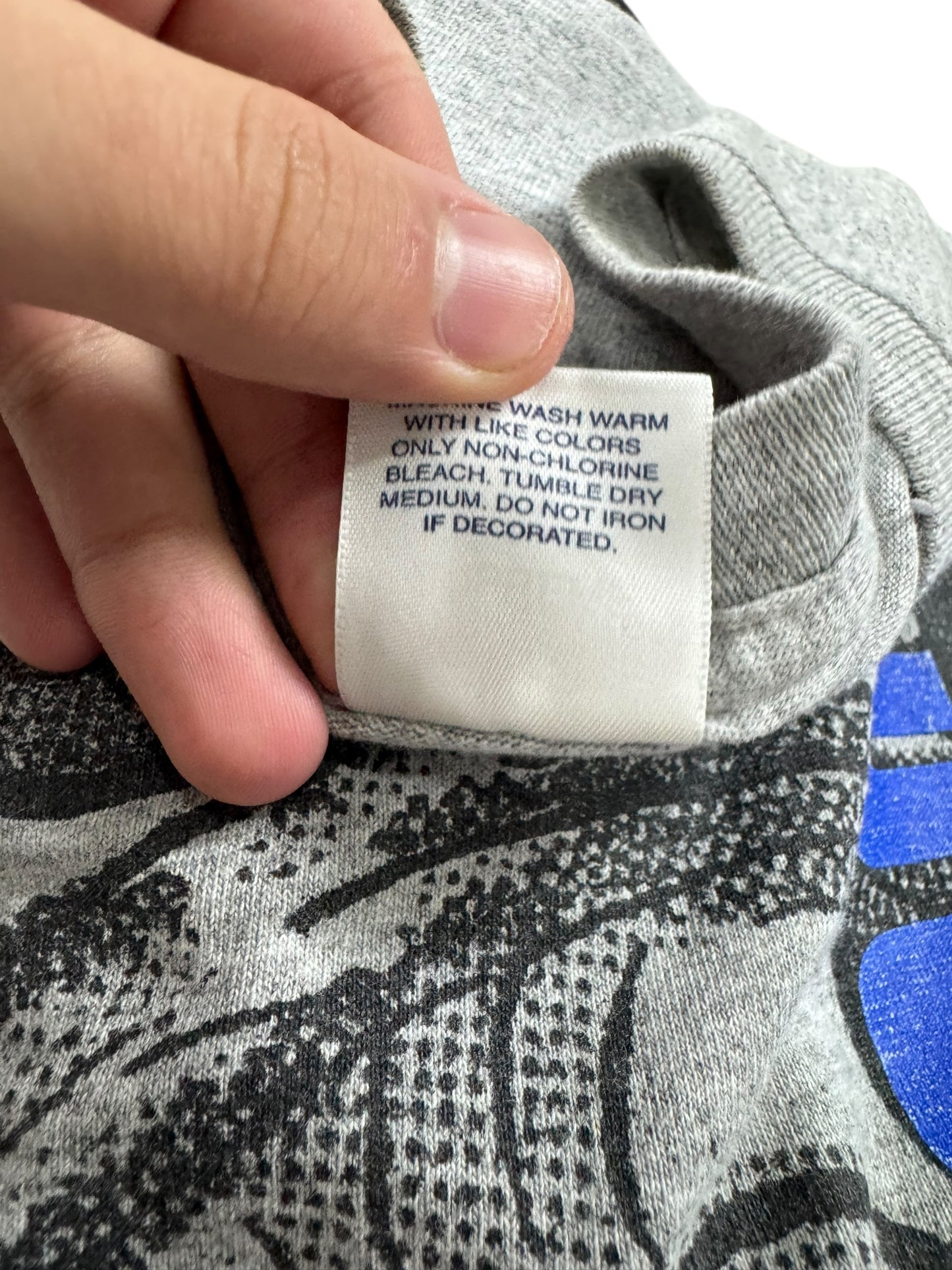 Supreme Tee Blue and Grey (L)