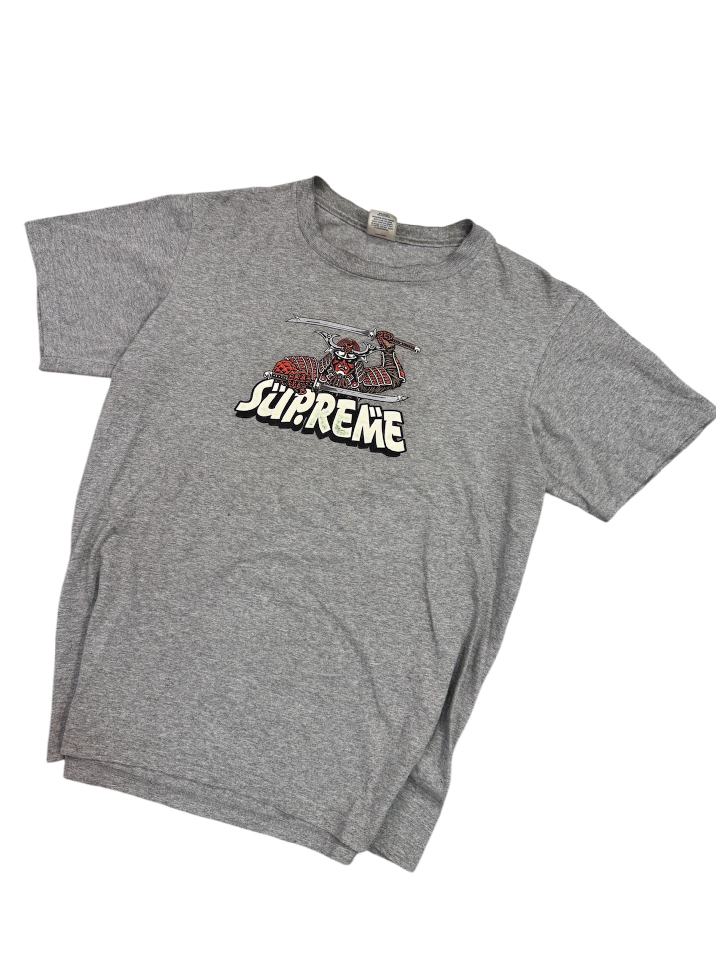 Supreme Tee Grey and Red (S)