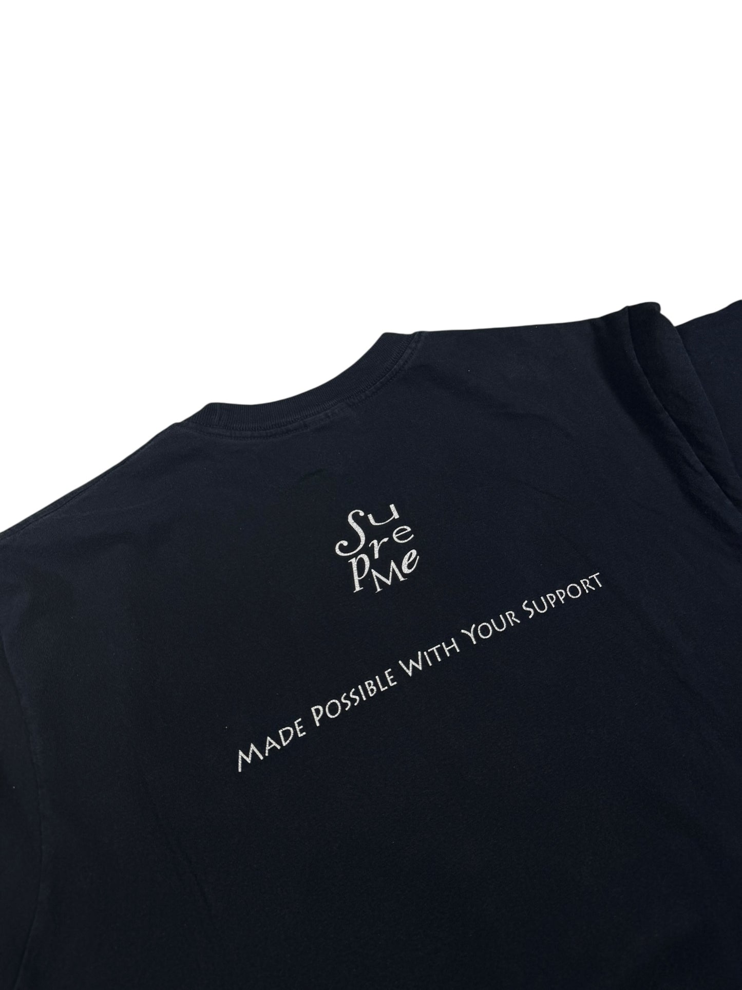 Supreme T-Shirt/Tee Venus Black and Green (L)