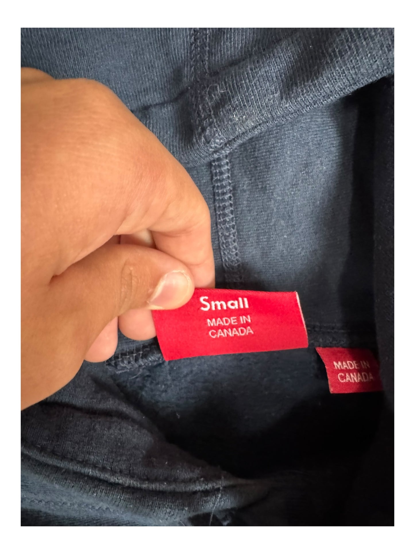 Supreme Le Luxe Navy Hoodie (S)