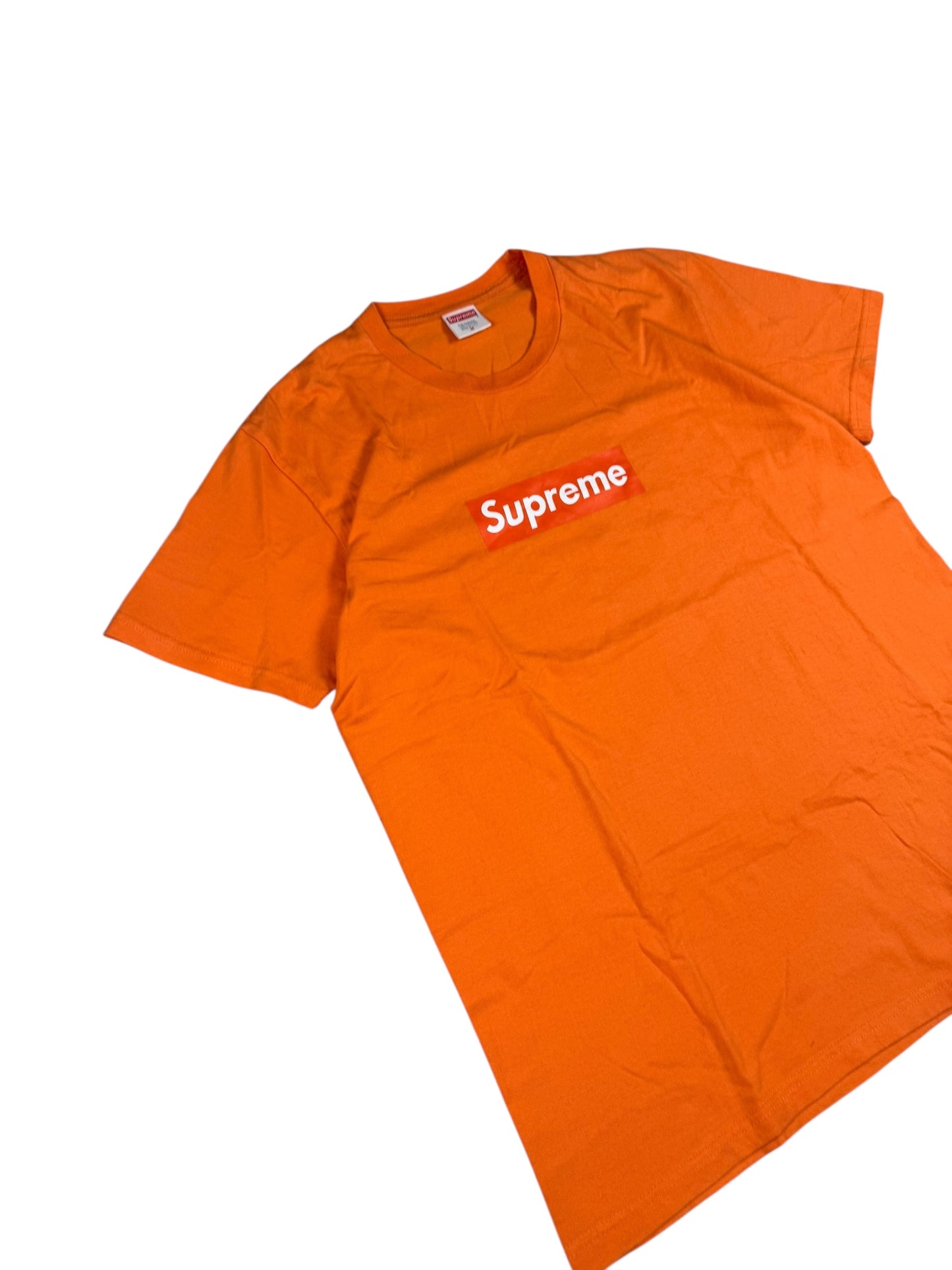 Supreme Tee/T-Shirt Box Logo Orange (M)