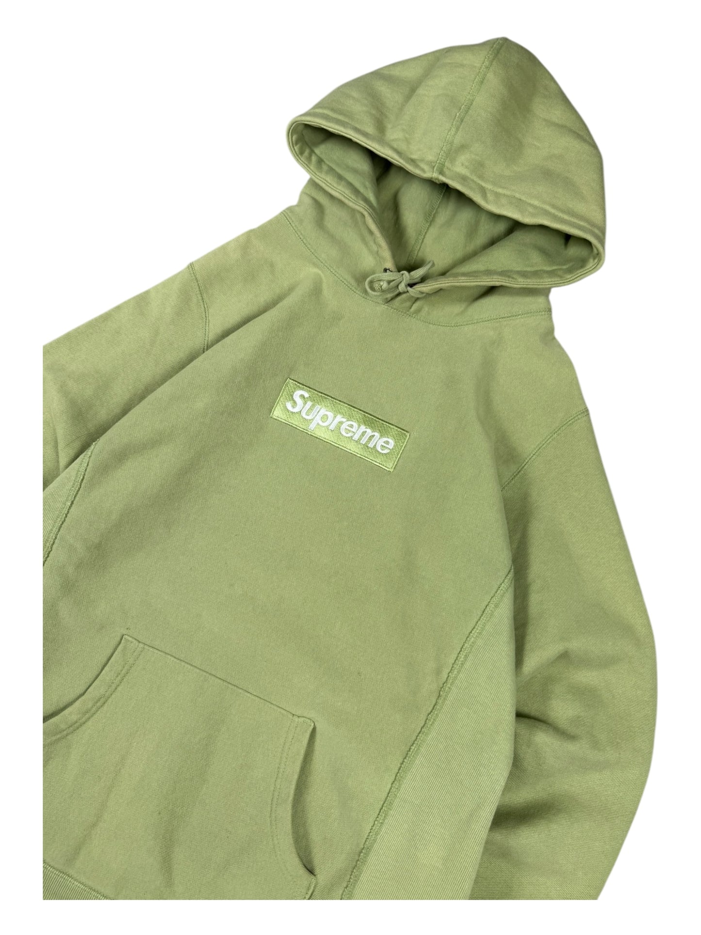 Supreme Box Logo Hoodie Dark Sand Fall/Winter 2023 (M)