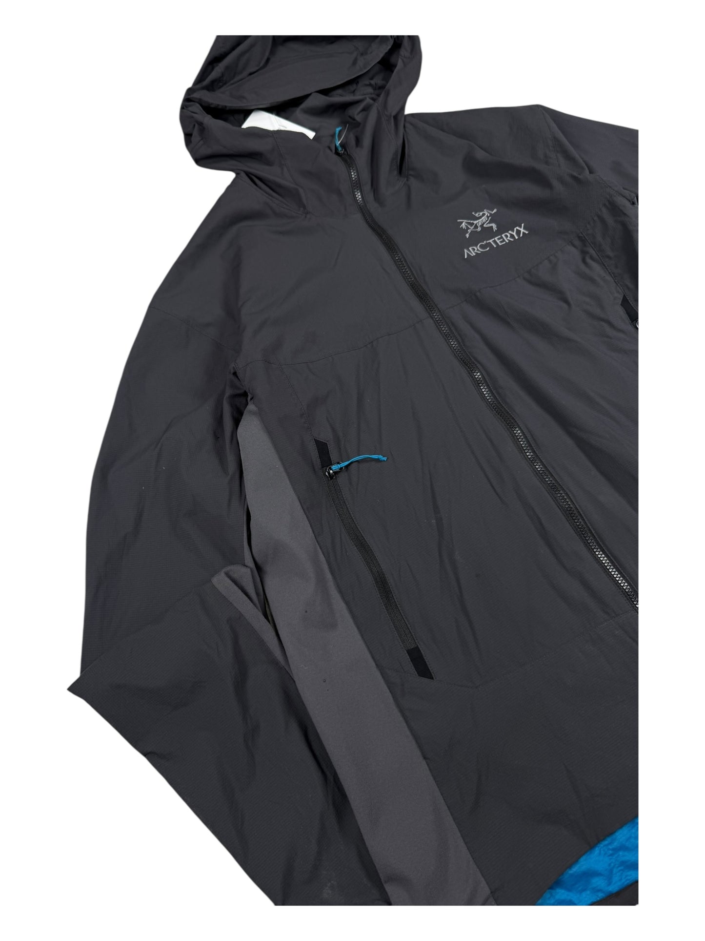 Arcteryx Windbreaker Black and Grey (M)